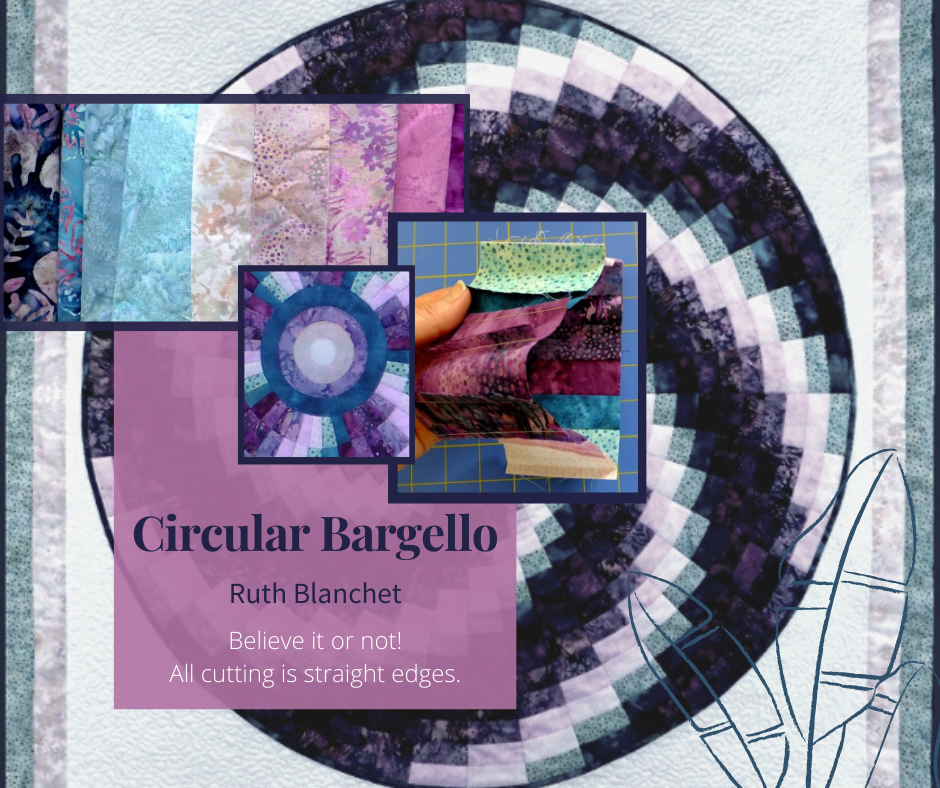 A Circular Bargello online workshop with Ruth Blanchet