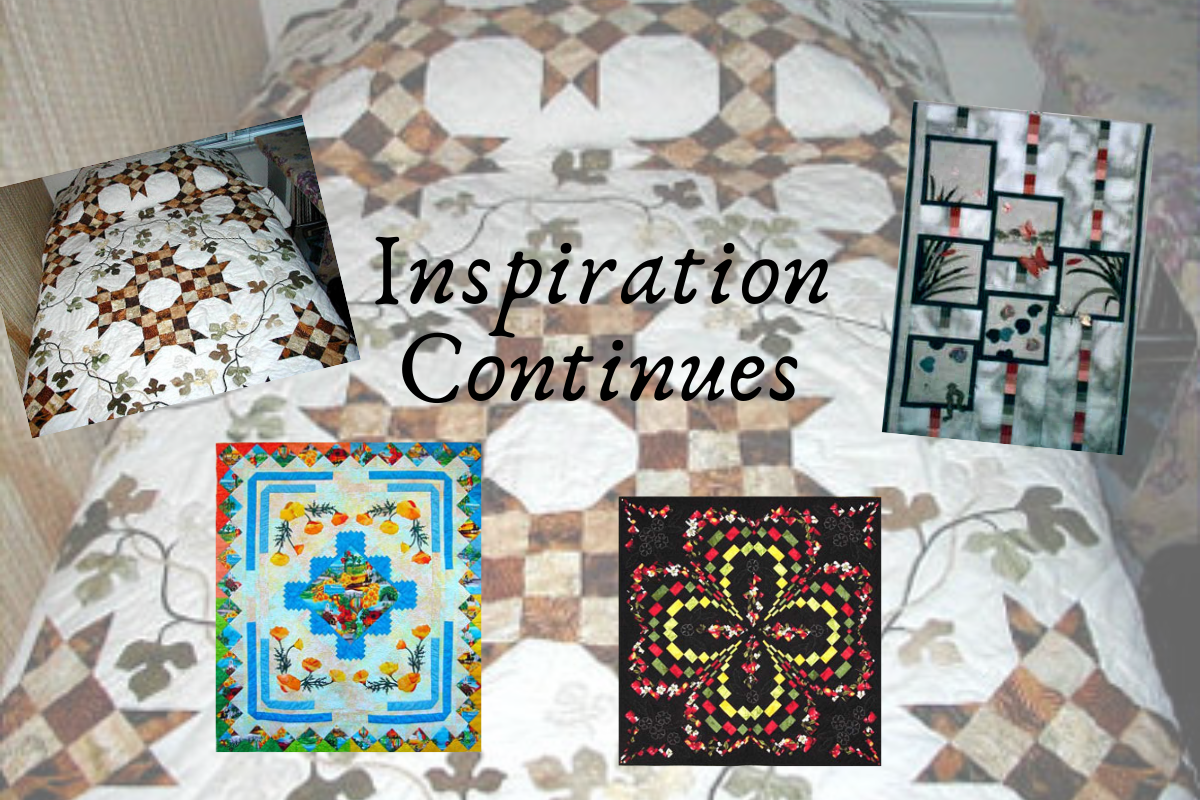 learn more about where to find inspiration for quilting - part 4