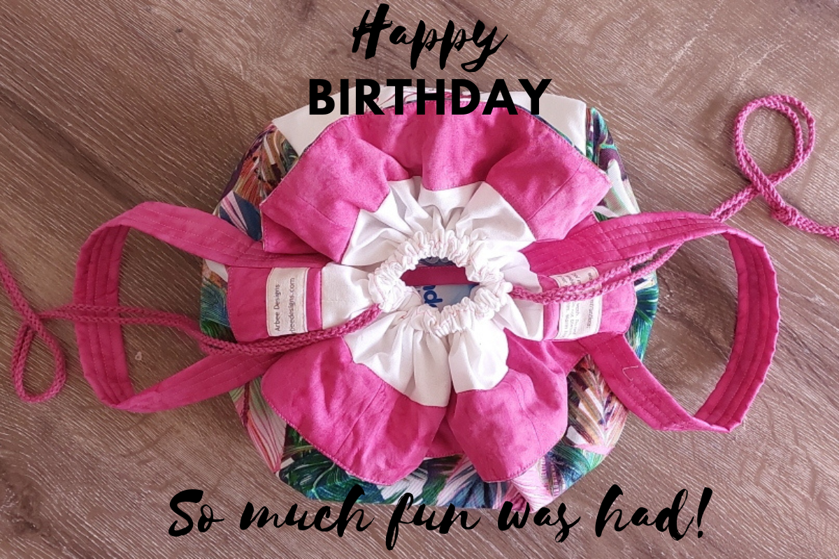 Birthday fun with project bag and surprises
