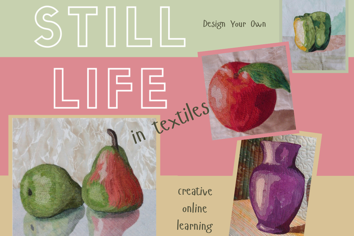 design your own still life in textiles
