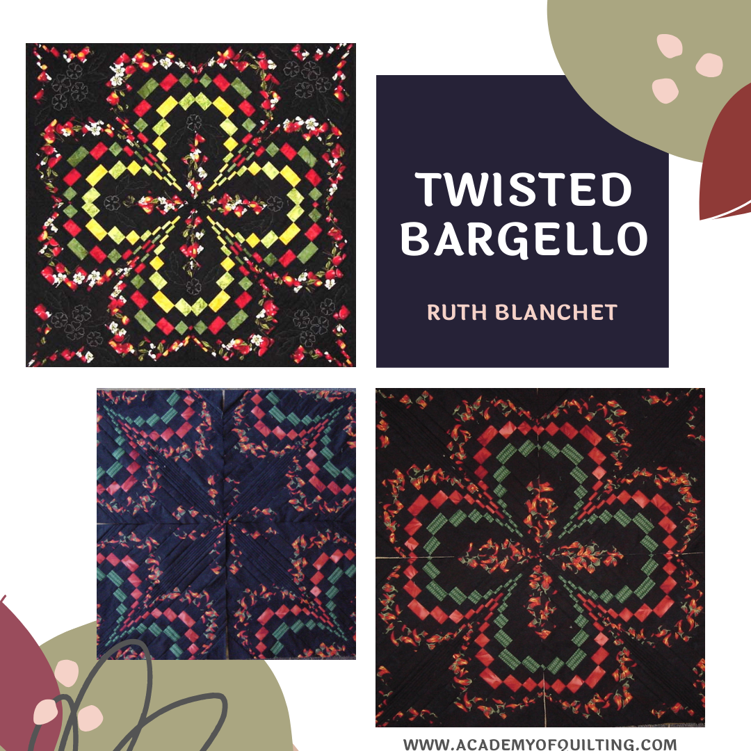 Twisted Bargello with Ruth Blanchet  - an online workshop with teacher support